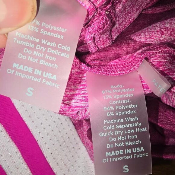 Bombshell Sportswear Pink Camo Set - size small EUC!!! - Picture 6 of 6